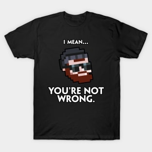 I Mean You're Not Wrong T-Shirt